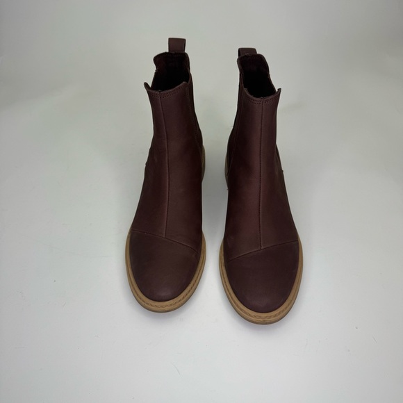 Tom’s Charlie Boot brown chesnut leather US women’s 9.5 - Picture 3 of 7
